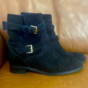 Kate Spade Sabina black suede boot size 9 in excellent condition.